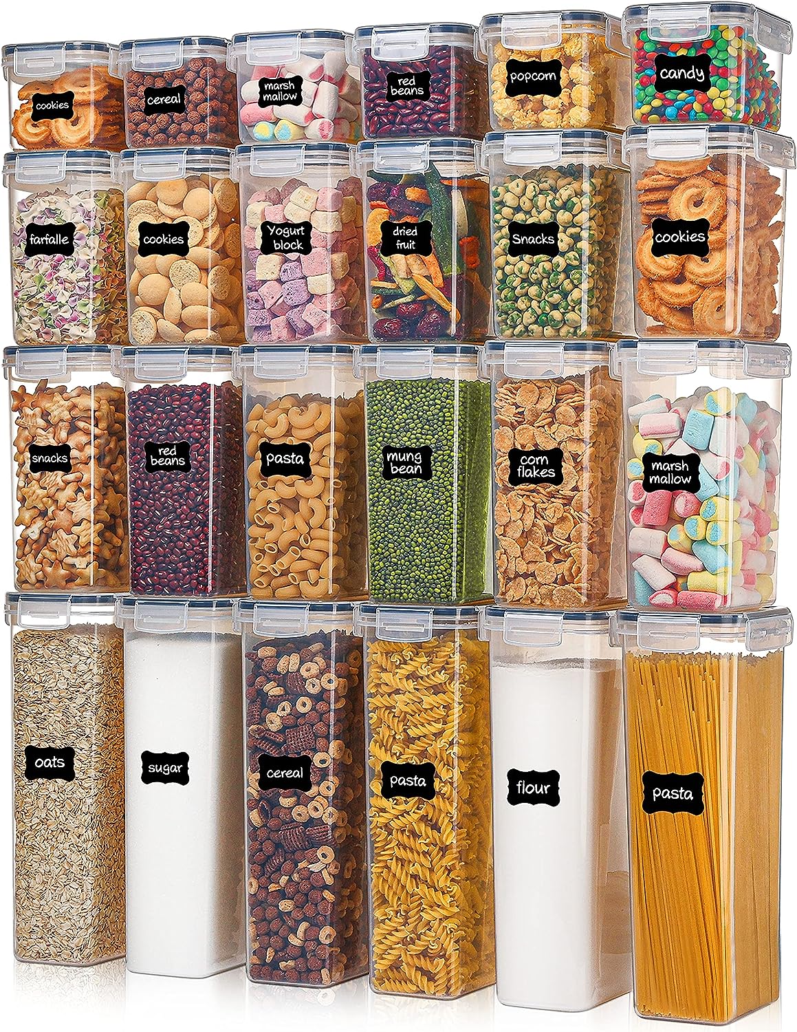 Revolutionize Your Kitchen Storage with Vtopmart Airtight Containers!