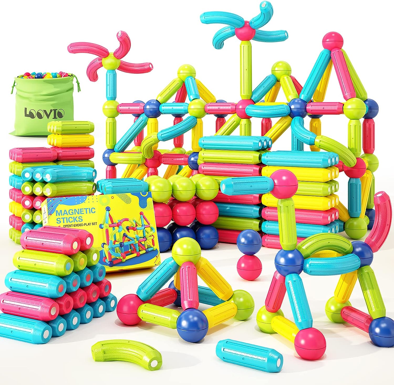 “Unlock Your Toddler’s Potential with Montessori Magnetic Building Blocks”